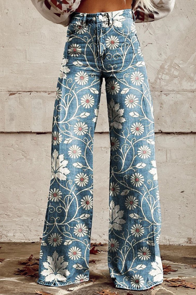 Pantaloni boho vintage da donna - stile elegante e casual per ogni occasione