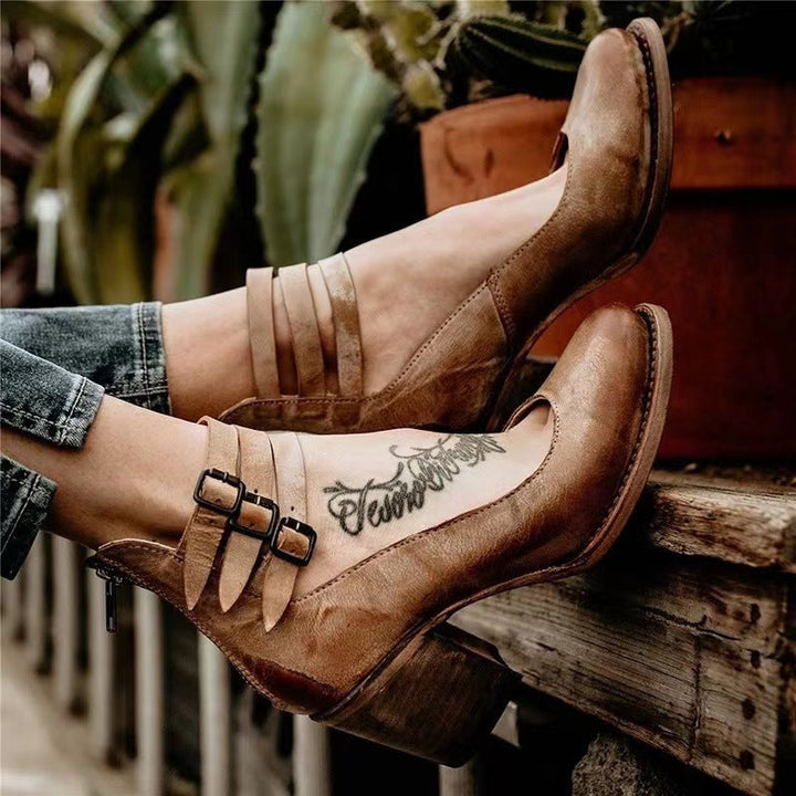 Chiara™ - Scarpe con Tacco Alto Vintage Senza Tempo