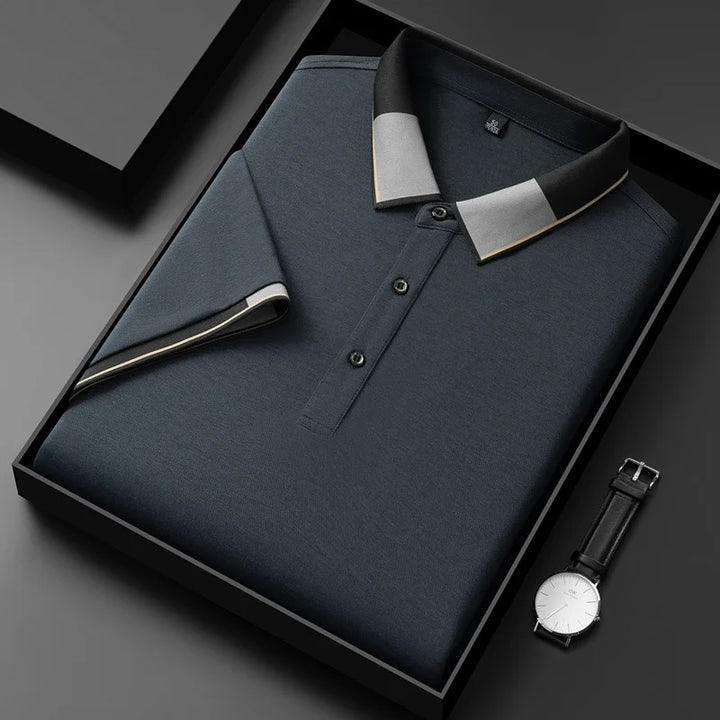 Fabio™ - Polo ricamata in cotone premium