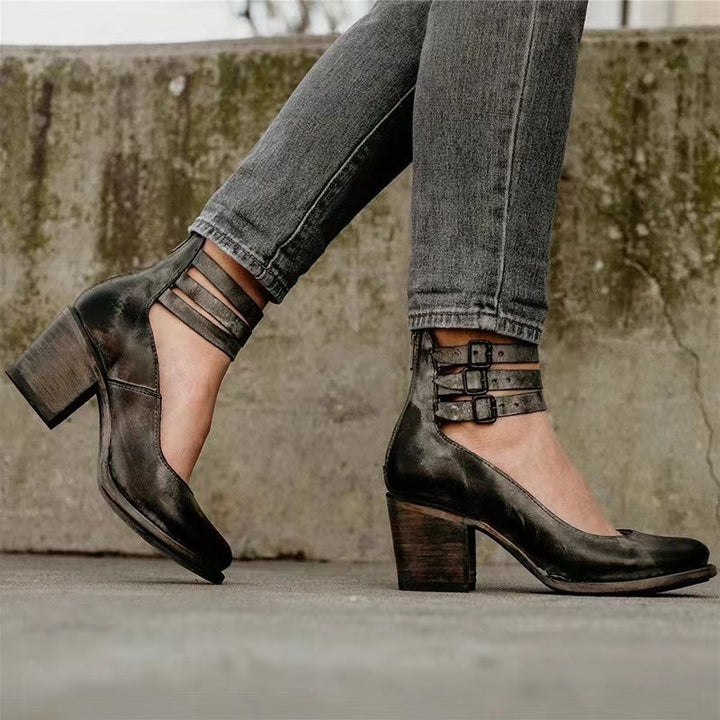 Chiara™ - Scarpe con Tacco Alto Vintage Senza Tempo