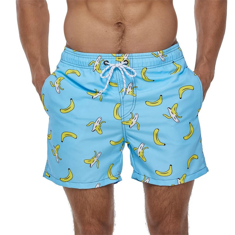 Lennox Ademend Zwemshort con stampa trendy e divertente - Ideale per chi ama le donne e i bambini