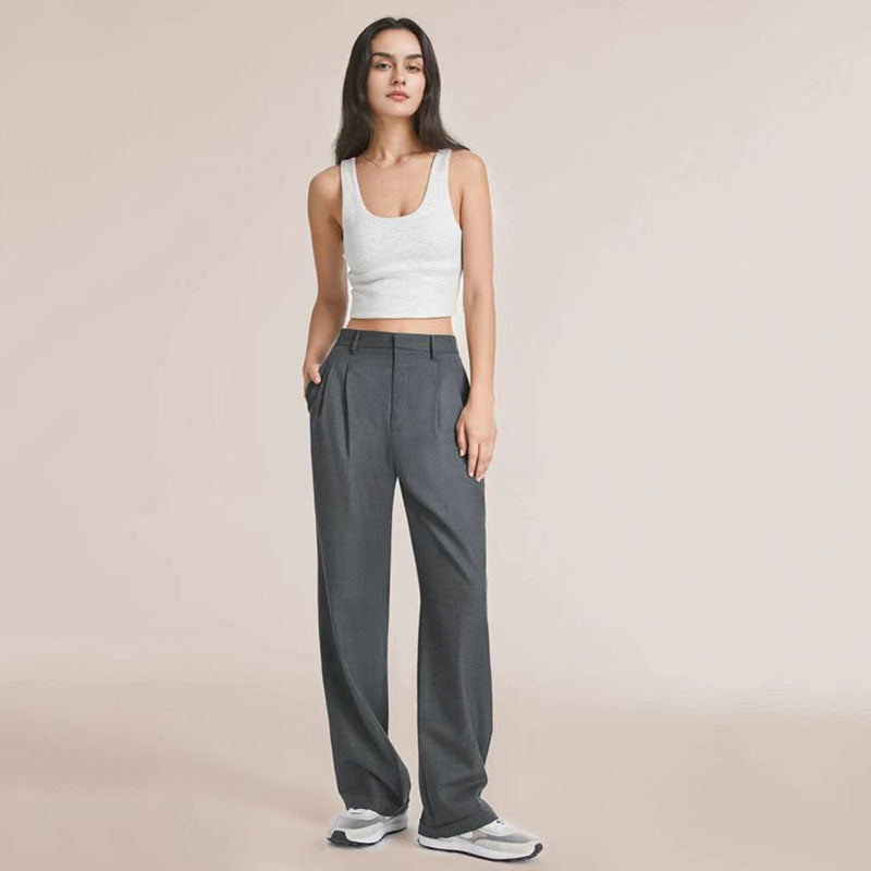 Pantaloni eleganti a gamba larga da donna - stile e comfort per tutti i giorni