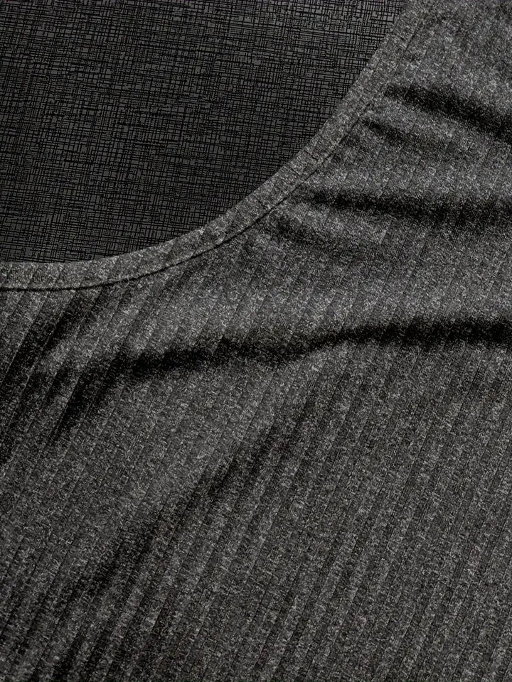T-shirt da uomo senza maniche con scollo rotondo - perfetta per l'allenamento e con una vestibilità perfetta garantita