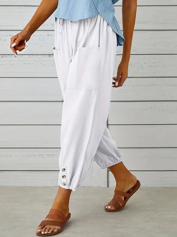 Pantaloni sartoriali eleganti da donna - stile quotidiano e classico