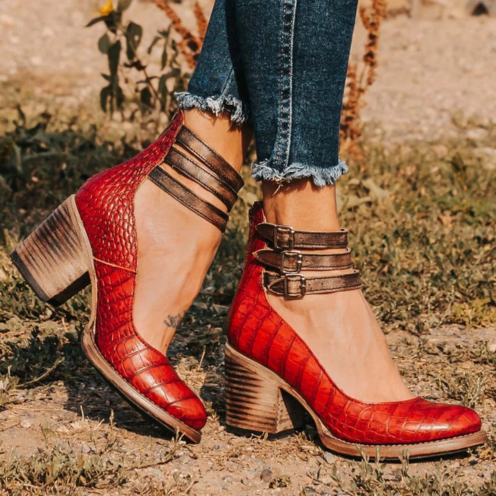 Chiara™ - Scarpe con Tacco Alto Vintage Senza Tempo