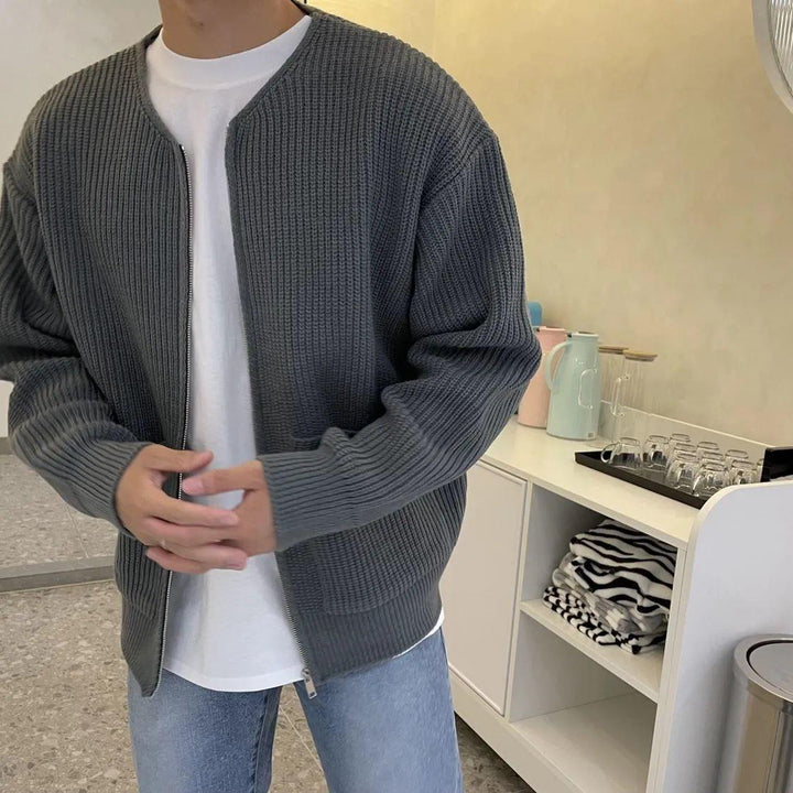 Terancio™ – Maglione Slim Fit in Maglia da Uomo