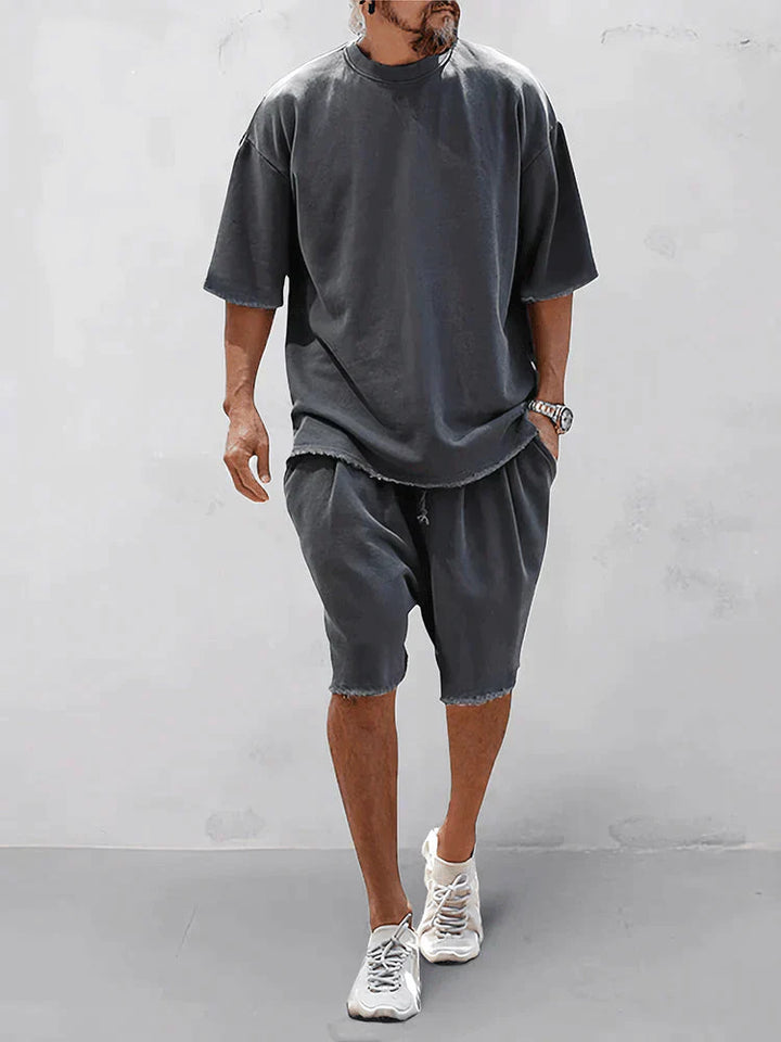 Ciro™ - Stile senza sforzo: Set sportivi casual solidi