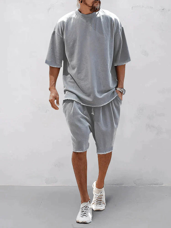 Ciro™ - Stile senza sforzo: Set sportivi casual solidi