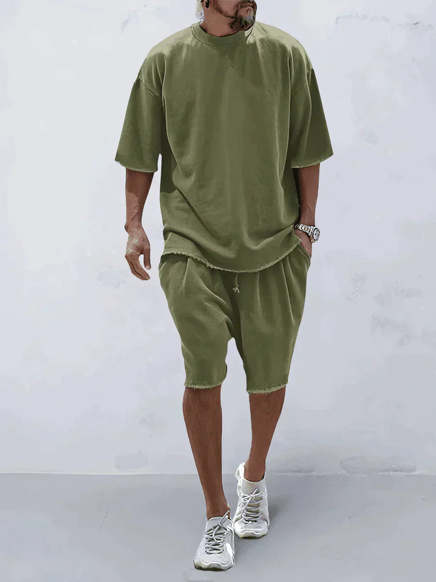 Ciro™ - Stile senza sforzo: Set sportivi casual solidi