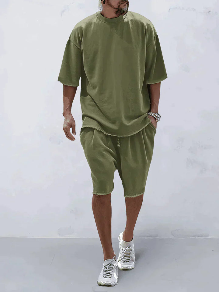 Ciro™ - Stile senza sforzo: Set sportivi casual solidi