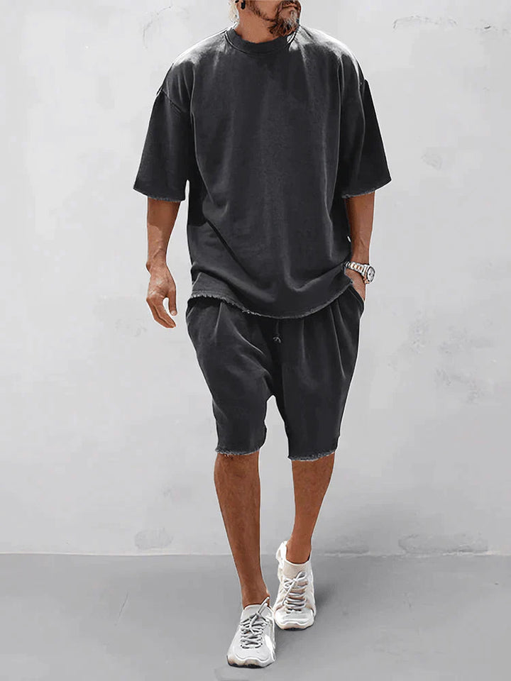 Ciro™ - Stile senza sforzo: Set sportivi casual solidi