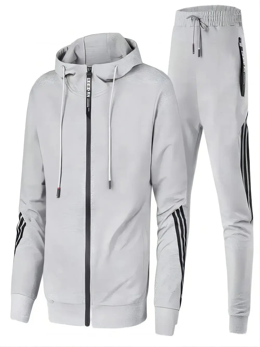 Set felpa sportiva e pantaloni da corsa da uomo - abbigliamento da allenamento comodo e alla moda