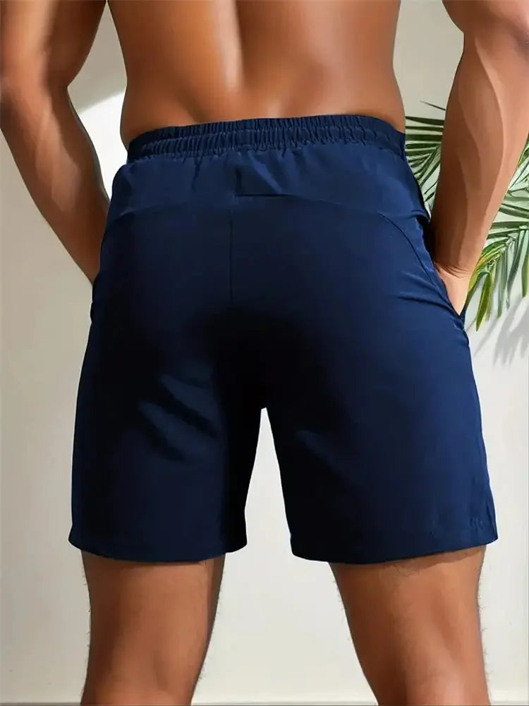 Pantaloni sportivi VIQA da uomo - Pantaloni fitness ad asciugatura rapida, leggeri e confortevoli con coulisse regolabile per gli sport estivi
