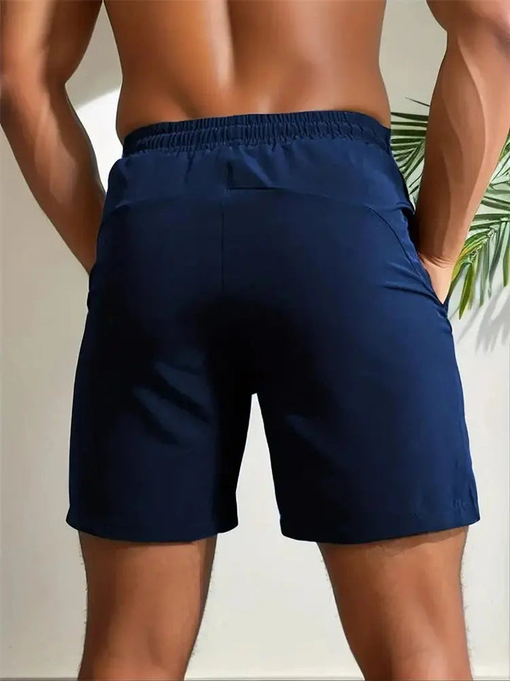 Pantaloni sportivi VIQA da uomo - Pantaloni fitness ad asciugatura rapida, leggeri e confortevoli con coulisse regolabile per gli sport estivi