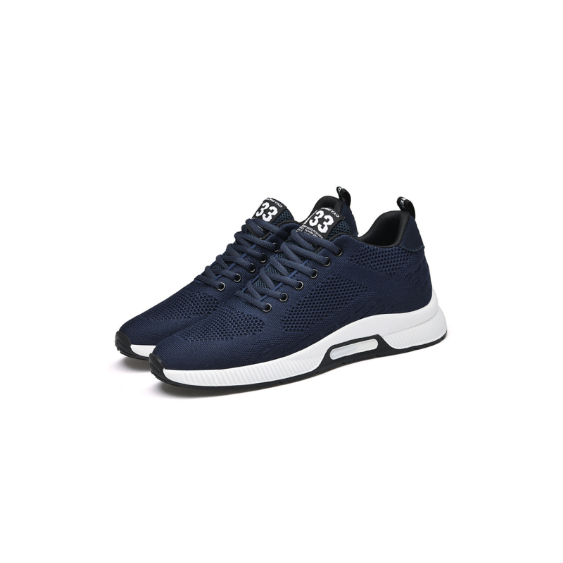 Scarpe sportive da uomo eleganti con contrafforte del tallone ergonomico per il massimo comfort