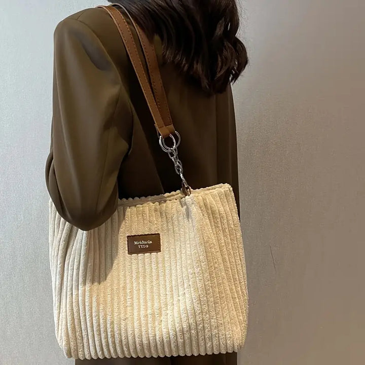 Monica™ – Borsa a tracolla in velluto a coste