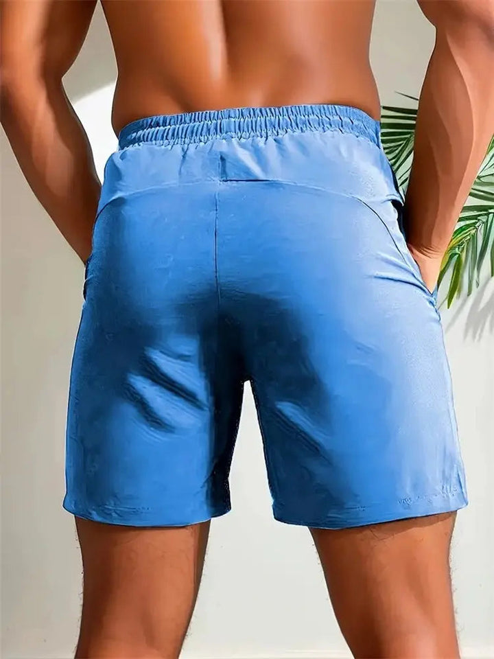 Pantaloni sportivi VIQA da uomo - Pantaloni fitness ad asciugatura rapida, leggeri e confortevoli con coulisse regolabile per gli sport estivi