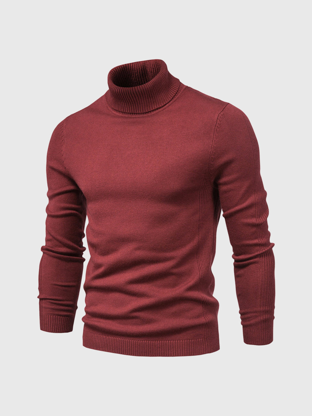 Confortevole maglione dolcevita lavabile da uomo - stile e comfort per tutti i giorni