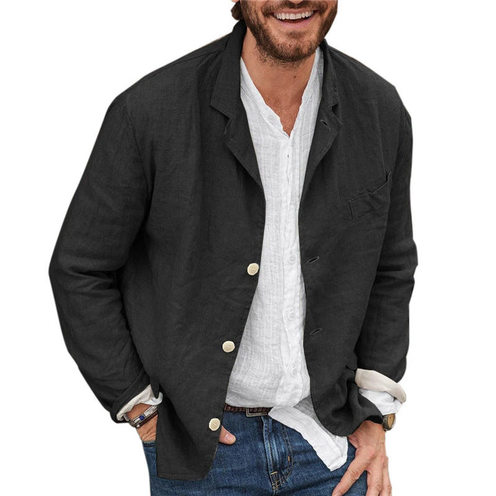 <p>Giacca Casual in Cotone e Lino Leggera e Stilosamente Elegante</p>