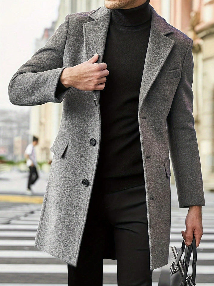 Cappotto Hendrix da uomo elegante e caldo con design casual