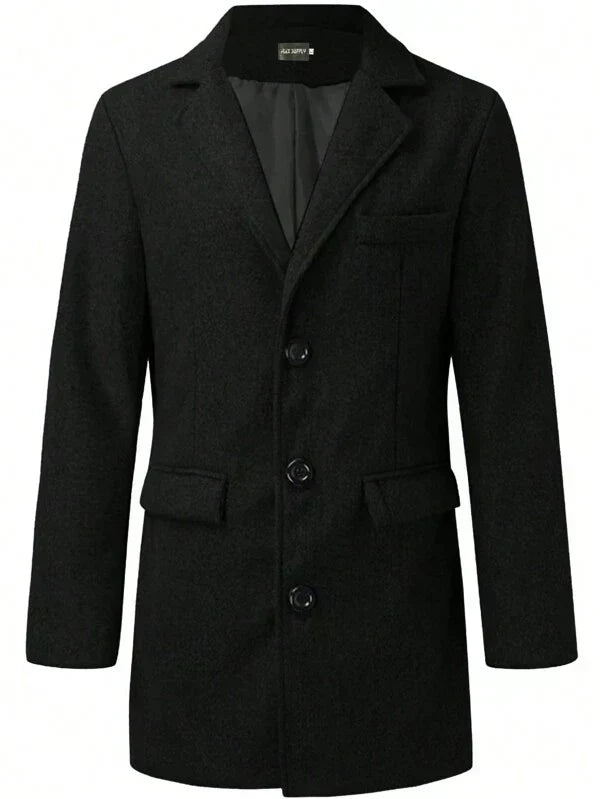 Cappotto Hendrix da uomo elegante e caldo con design casual