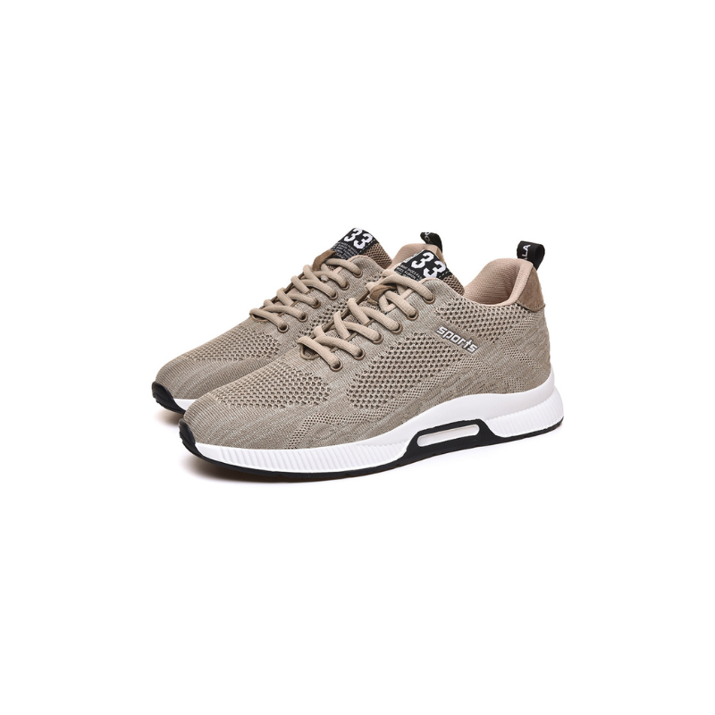 Scarpe sportive da uomo eleganti con contrafforte del tallone ergonomico per il massimo comfort