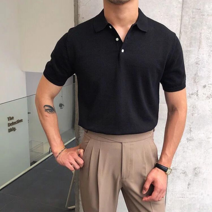 Eccezionale polo da uomo che unisce eleganza e comfort per tutti i giorni