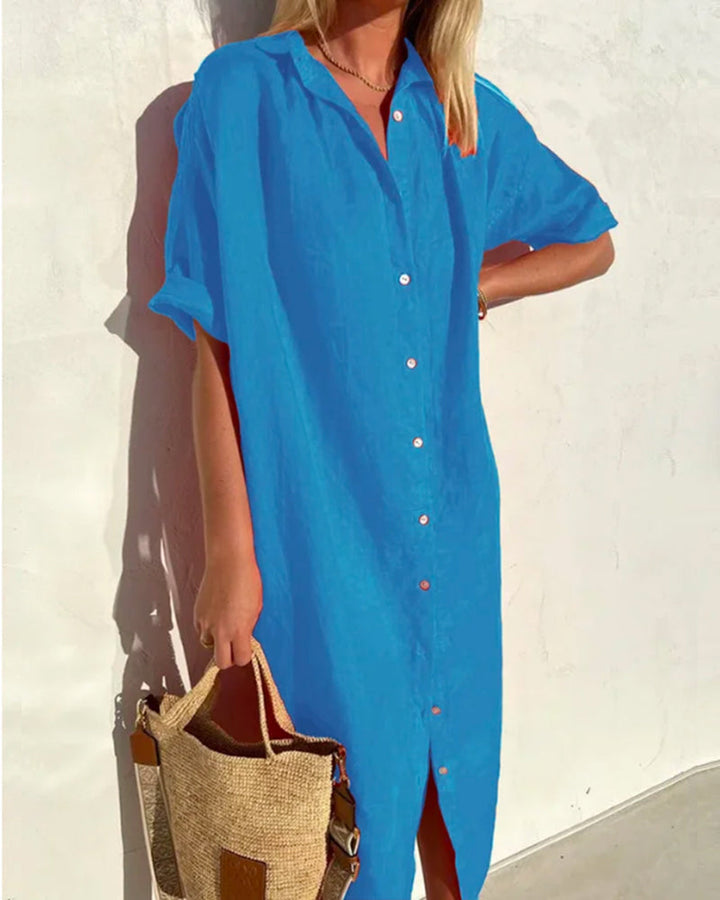 Elara - Elegant Zomerjurk voor een Verfijnde Look