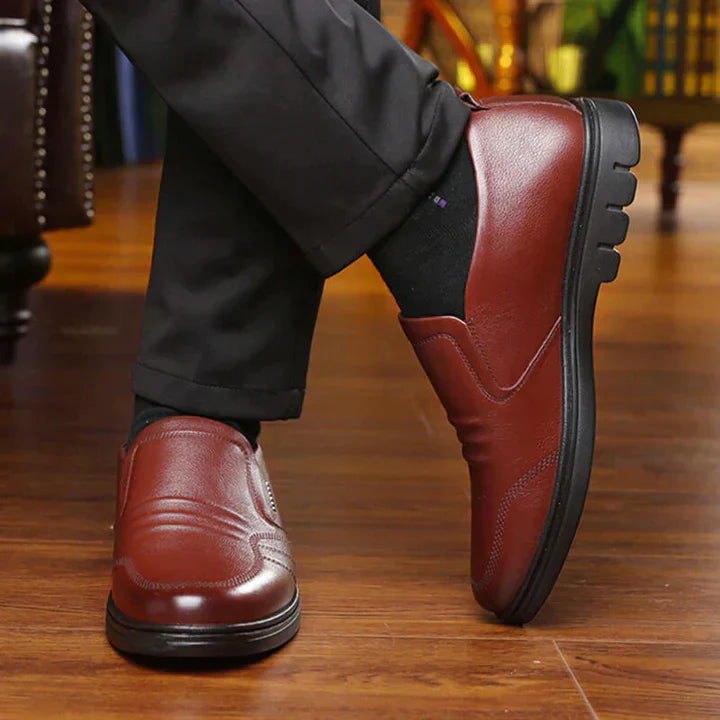 ARVI - Scarpe da uomo eleganti, comode e antiscivolo per una camminata sicura ed elegante