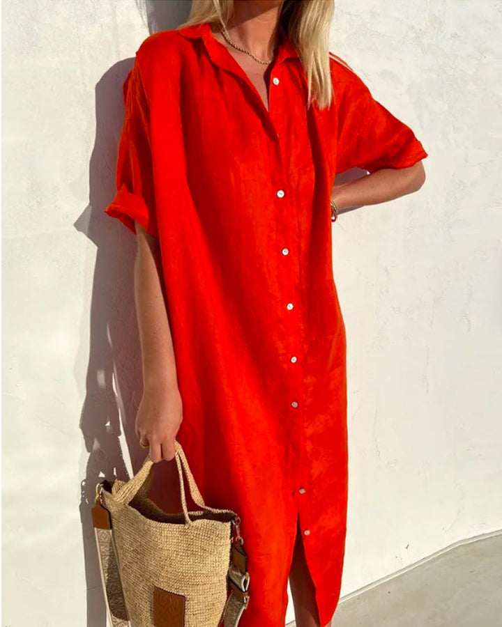 Elara - Elegant Zomerjurk voor een Verfijnde Look