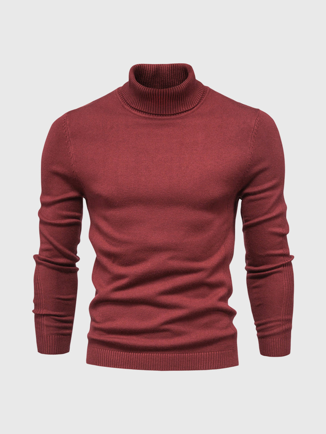Confortevole maglione dolcevita lavabile da uomo - stile e comfort per tutti i giorni