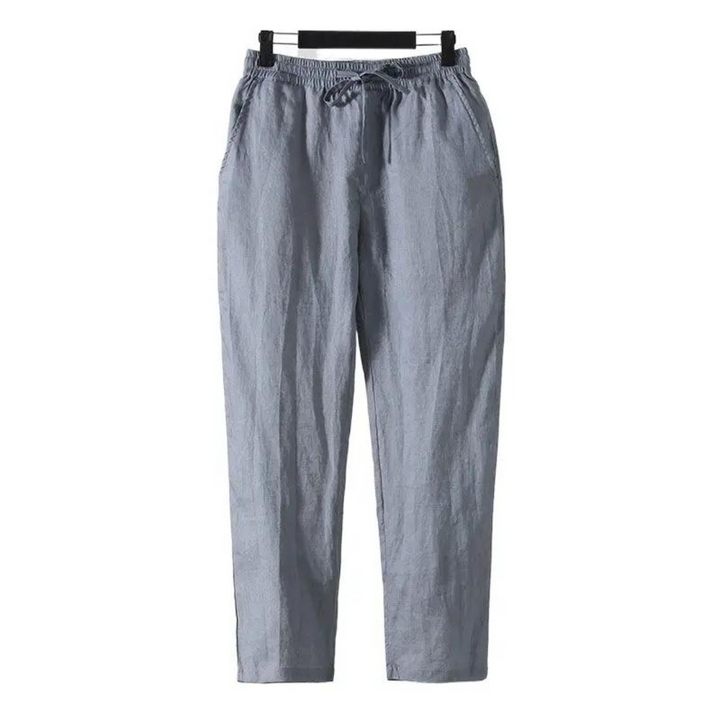 Pantaloni estivi da uomo ultraleggeri in lino arioso per il massimo comfort e libertà di movimento