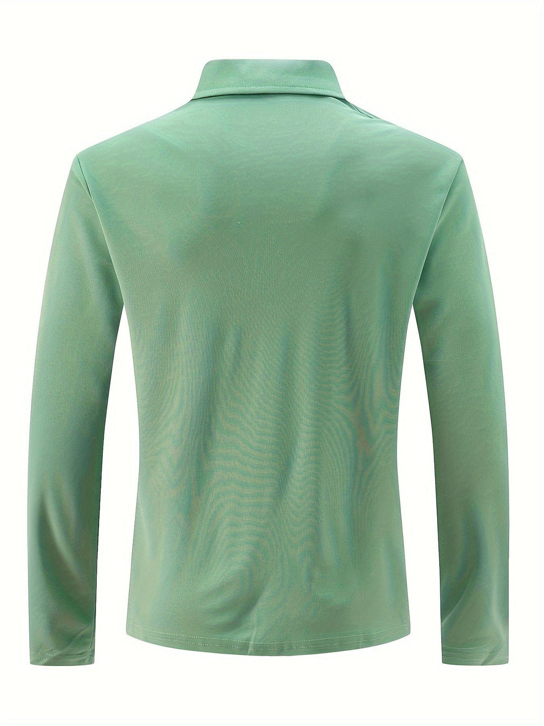 Emiliano™ - Camicia a maniche lunghe con collo alla coreana!