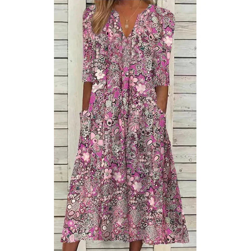 Elegante abito boho da donna - perfetto per ogni occasione