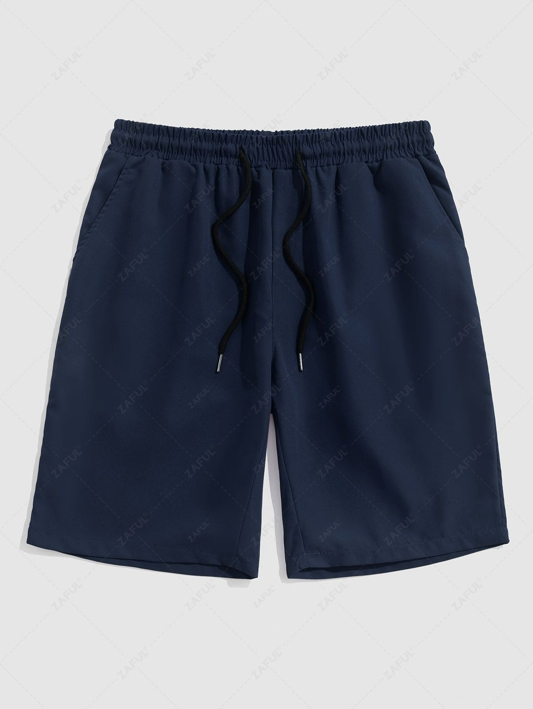 Ambrosi™ - Set da Uomo Casual con Camicia a Righe e Pantaloncini