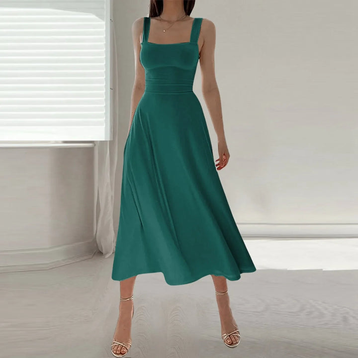 Francesca™ - Abito Con Scollo Quadrato