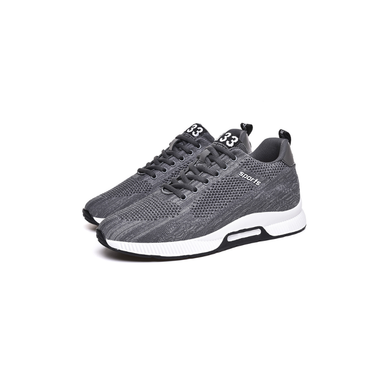 Scarpe sportive da uomo eleganti con contrafforte del tallone ergonomico per il massimo comfort