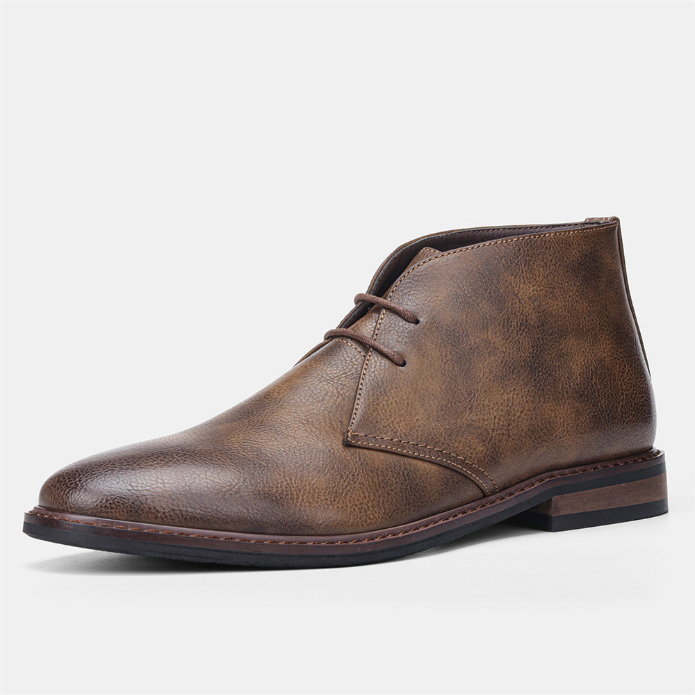 Eleganti desert boots da uomo con un design vintage di tendenza