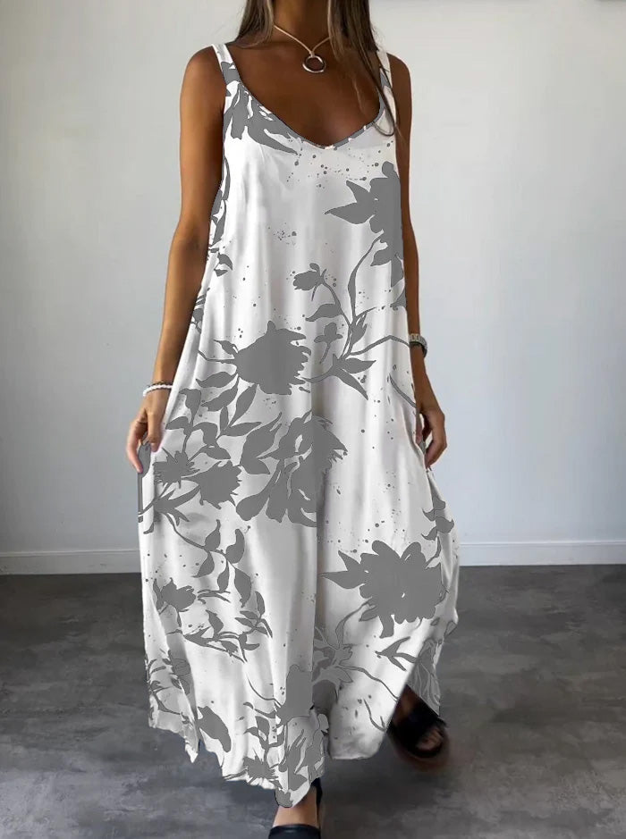 Abito da donna elegante con stampa d'effetto per ogni occasione