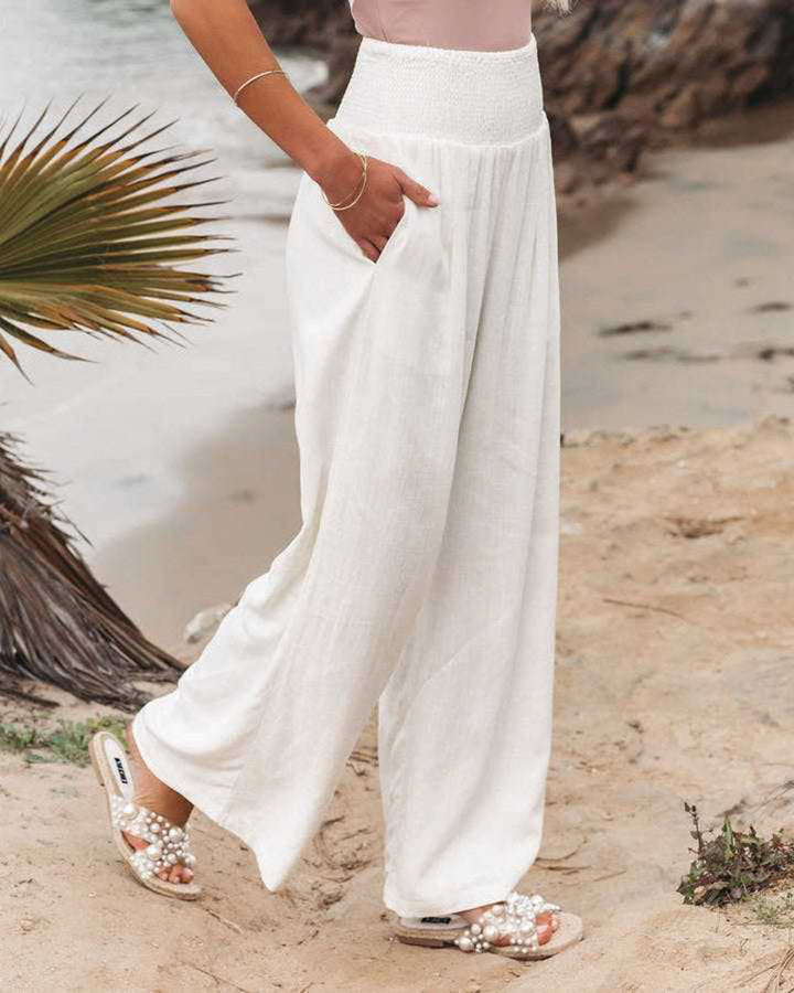 Pantaloni da donna eleganti con gambe larghe per un comfort e un'eleganza eccezionali