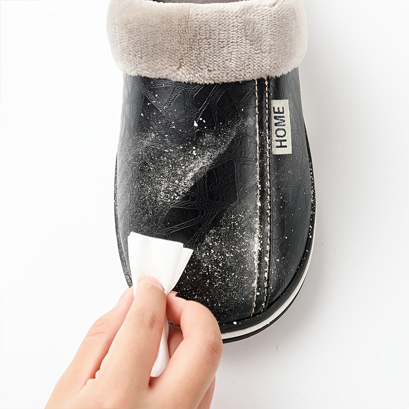 Heidi-Mode - Pantofole classiche da uomo comode ed eleganti, perfette per le giornate fredde