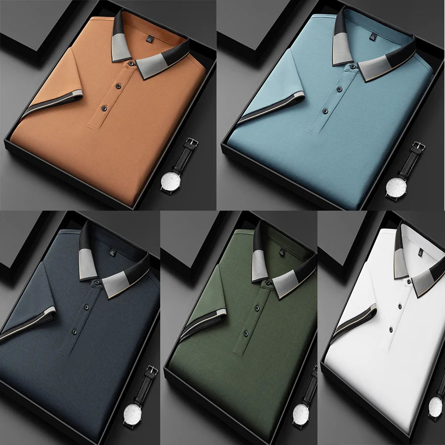 Fabio™ - Polo ricamata in cotone premium