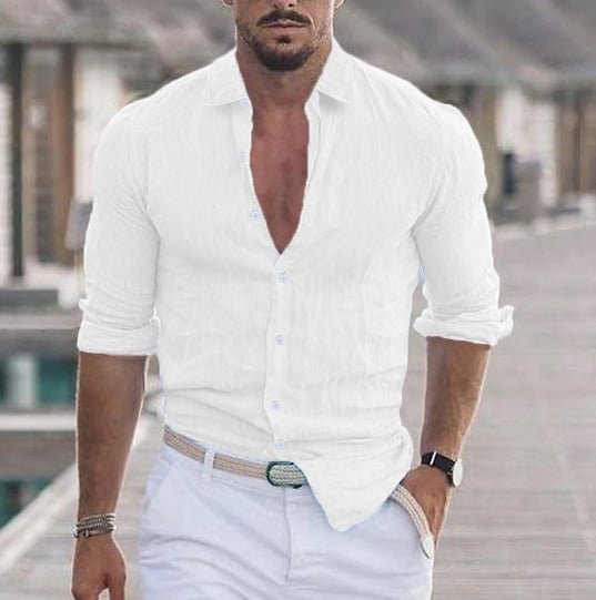 Camicia estiva da uomo - elegante, confortevole e traspirante per le giornate calde