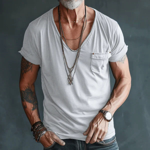 Julian | Comoda ed elegante T-shirt con scollo rotondo - ideale per ogni occasione