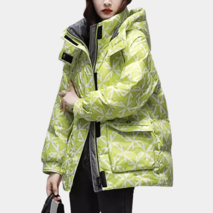 ELZA - Cappotto invernale da donna elegante e di classe senza tempo