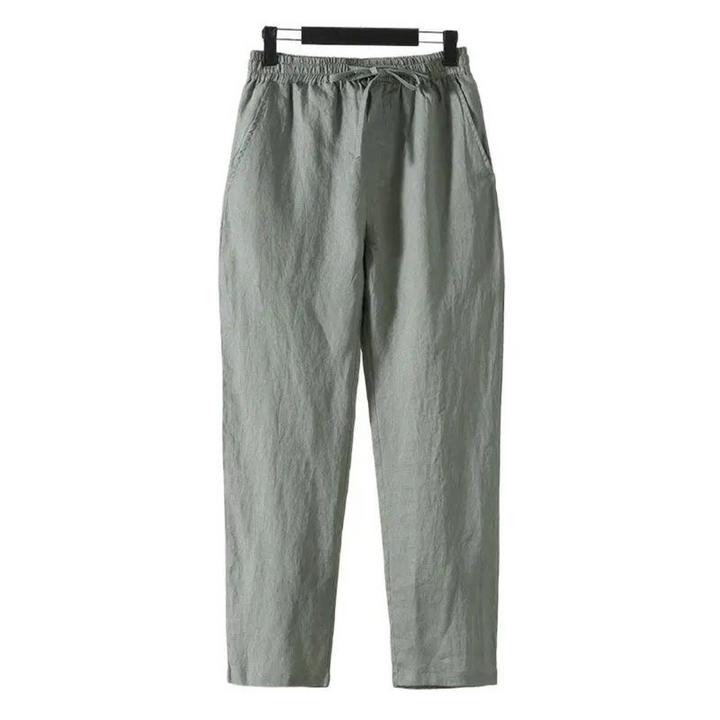 Pantaloni estivi da uomo ultraleggeri in lino arioso per il massimo comfort e libertà di movimento