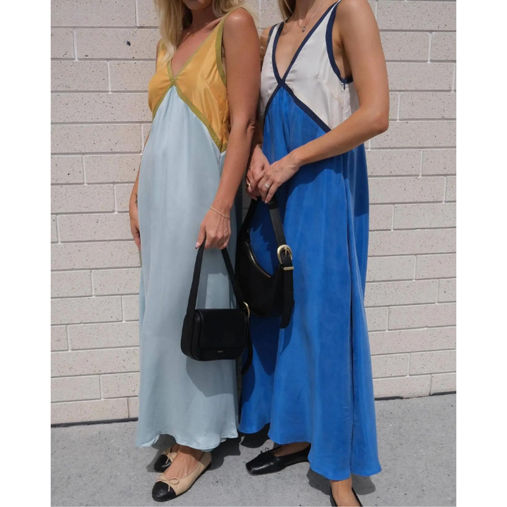 Noemi™ - Abito Chic Con Scollo A V
