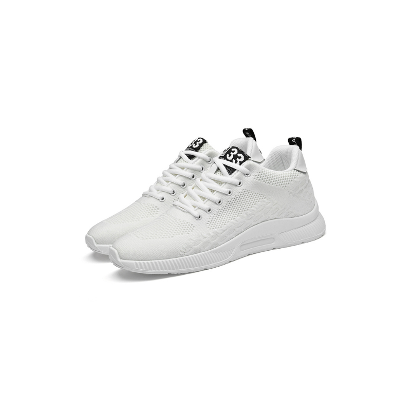 Scarpe sportive da uomo eleganti con contrafforte del tallone ergonomico per il massimo comfort