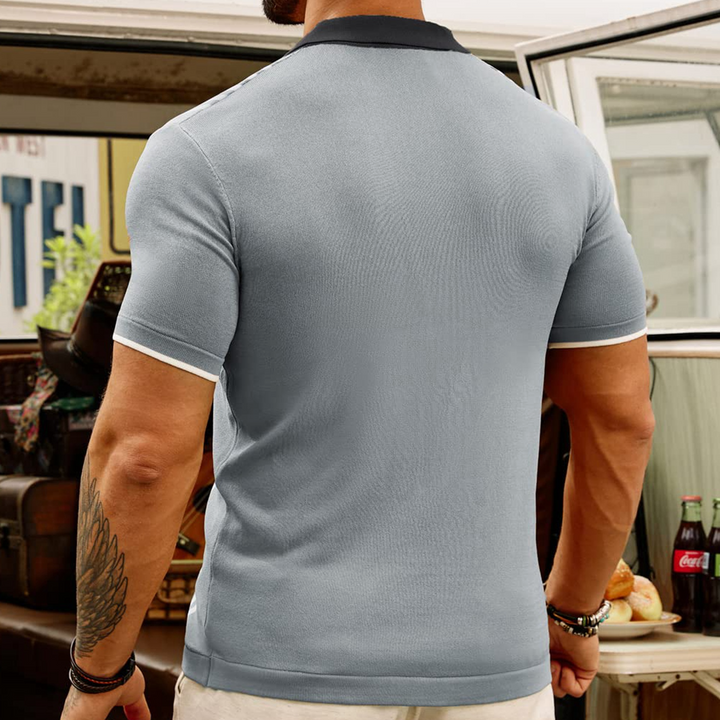 Elegante polo da uomo in lussuoso cotone - la scelta perfetta per tutti i giorni e per le occasioni speciali