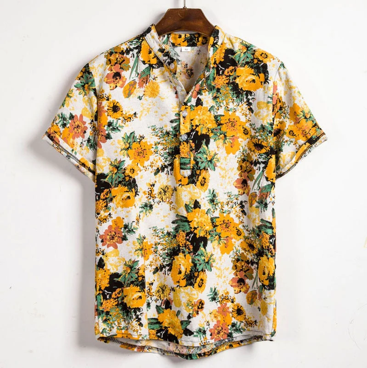 Elegante camicia casual da uomo con un design unico per un look inconfondibile